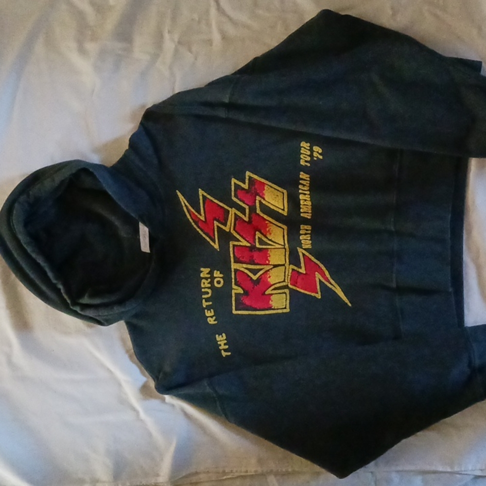 Daydreamer The Return of Kiss Cropped Hoodie L